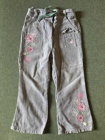 Детские серые вельветовые джинсы Cherokee 104 см