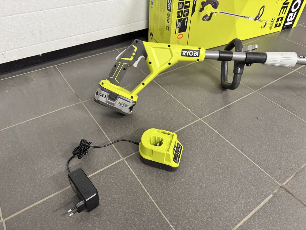 Ryobi ONE+ RY18EGA-0 Krawędziarka + bateria 4,0 Ah i ładowarka