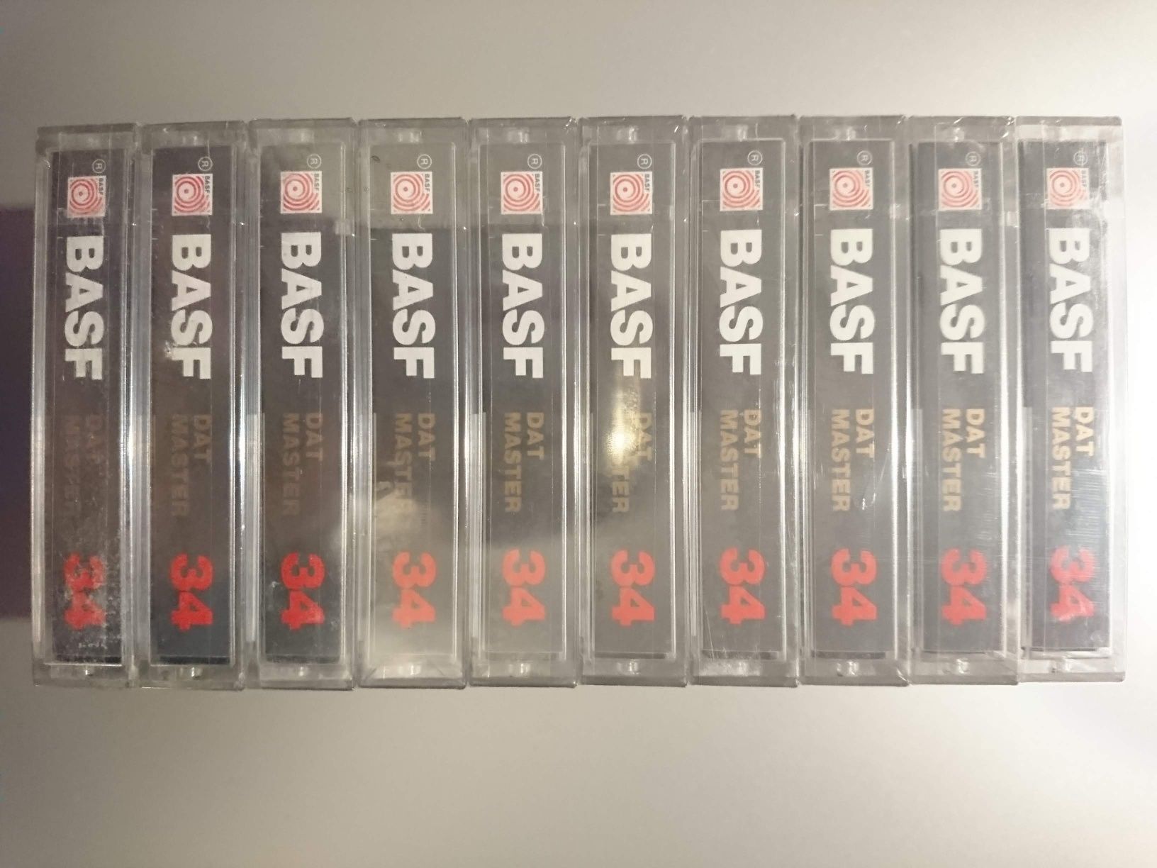 Kasety Dat 12 szt. BASF  10 x34 i 2 x15