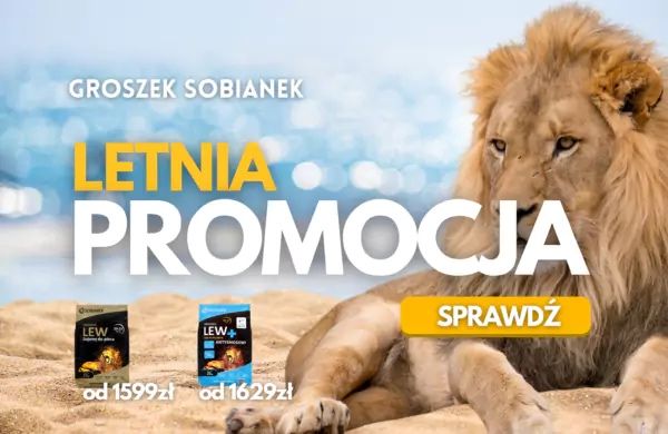 Groszek ekogroszek premium Plus lew niebieski