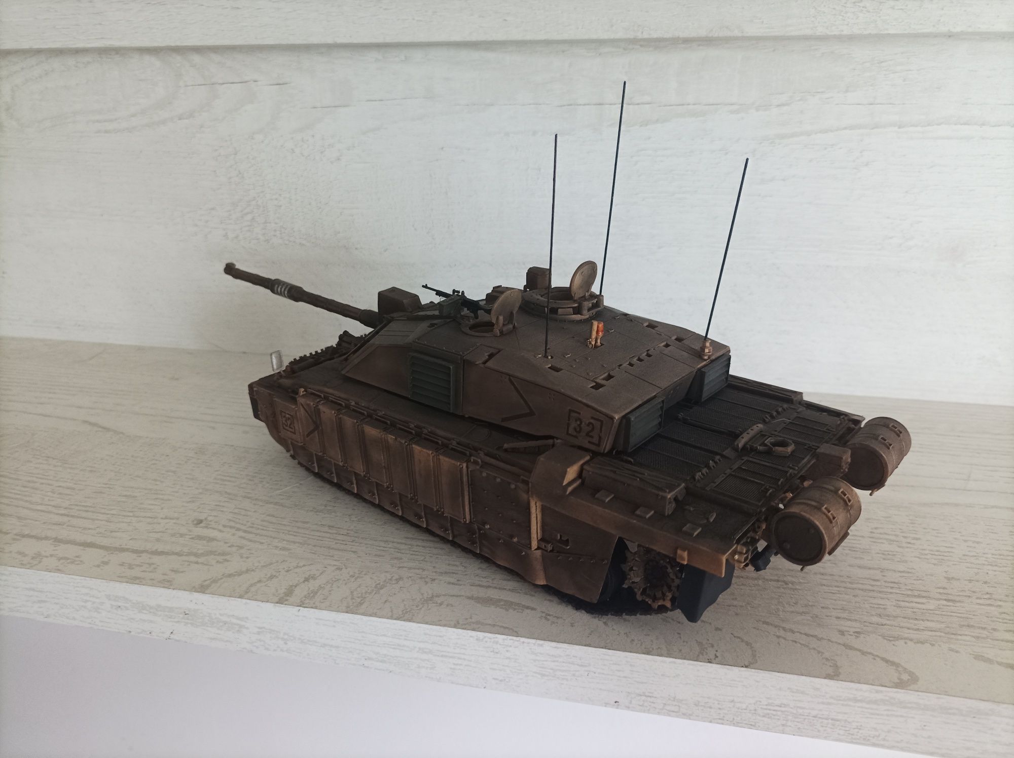 Model czołgu Challanger 2 1/35.