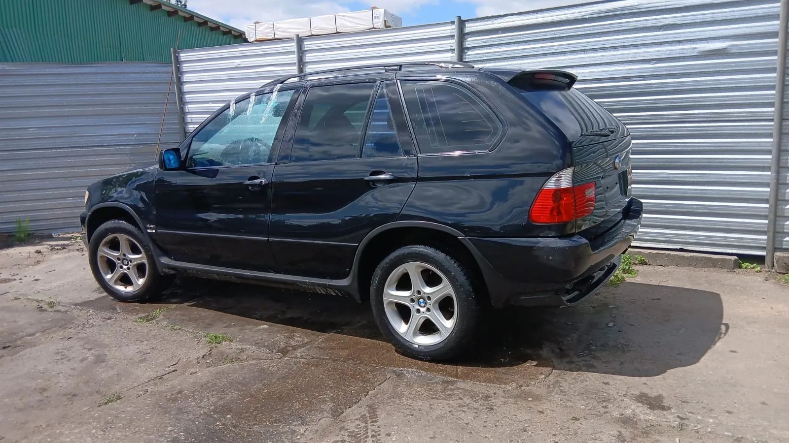 Tylko części BMW E53 X5 I 4.4 V8 m66b44tu 448s2 286KM 210kW 99r-03r Lakier 475/9 saphirschwarz