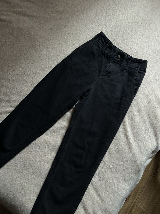 Жіночі чорні МОМ джинси з ідеальною високою посадкою