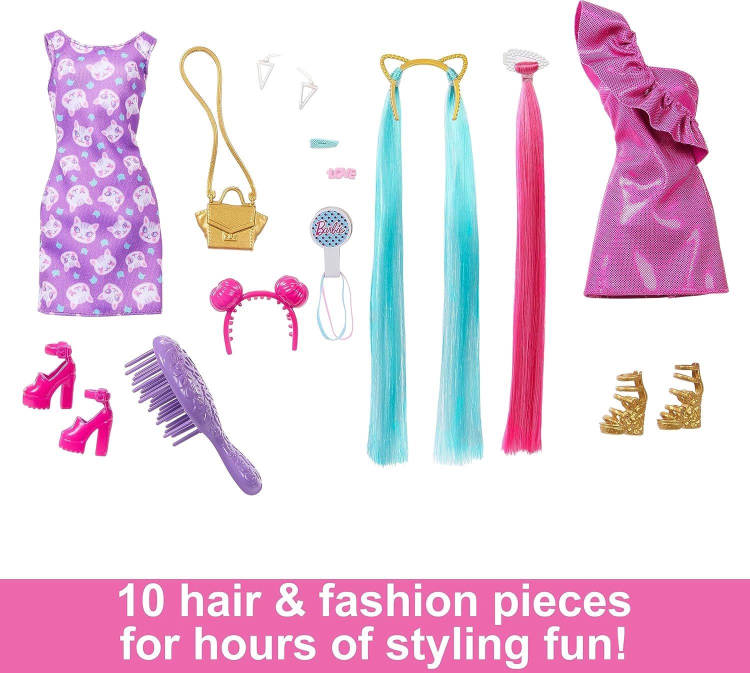 Кукла Барби Стильные прически Barbie Fun & Fancy Extra-Long Hair