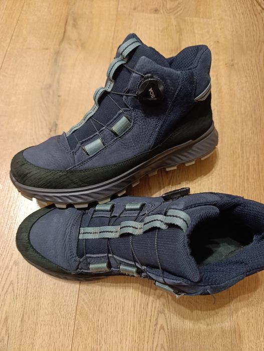 Зимові черевики Ecco 40 р 26.5 см зимние ботинки сапоги сапожки экко
