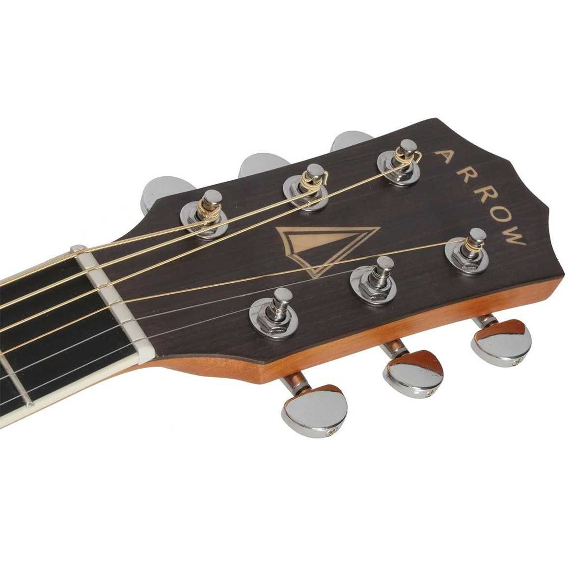 Gitara elektroakustyczna Arrow Silver CE Natural + Gratis