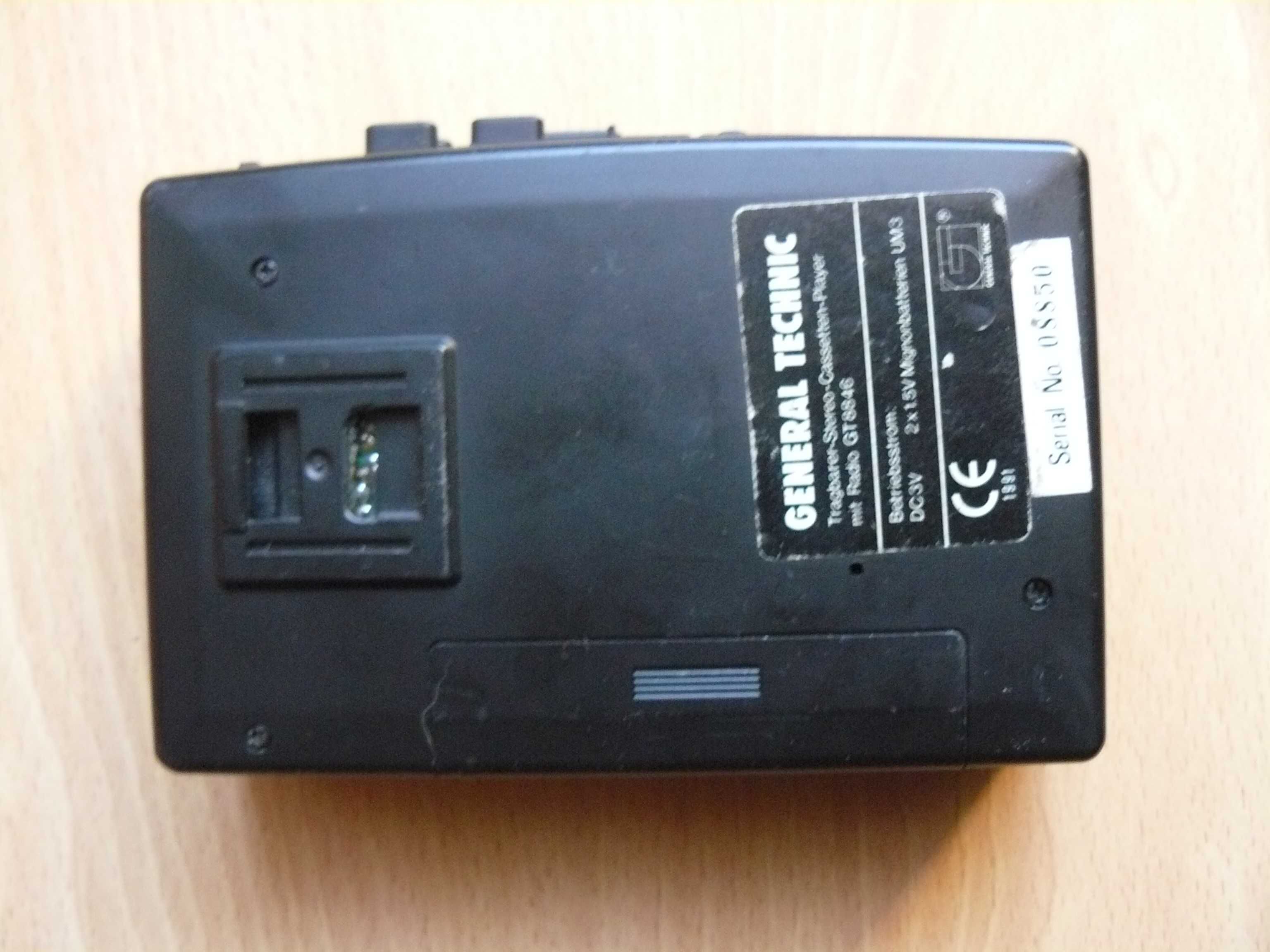 Walkman General Technic z radiem korektorem dzwięku reversem