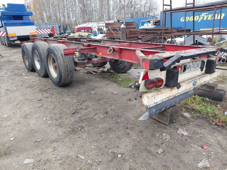 Schmitz naczepa rama wózek przyczepa