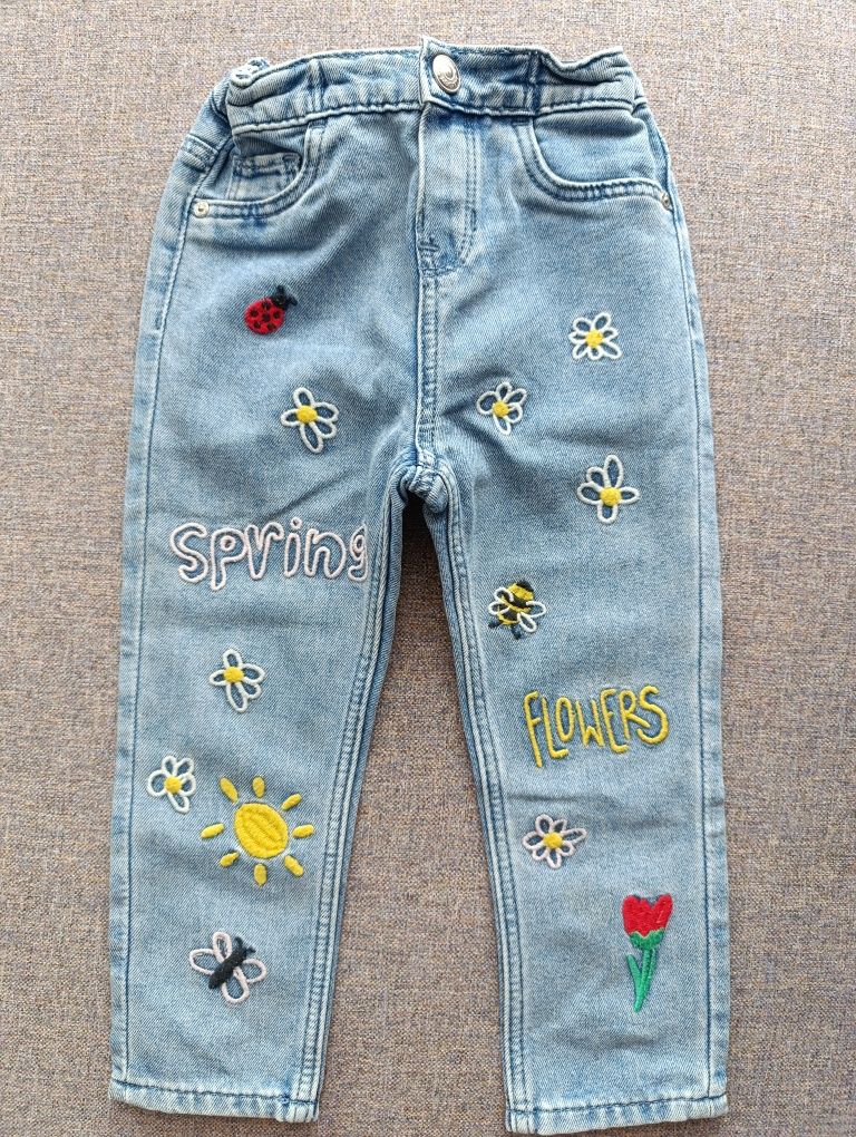 Zestaw ubranek H&M rozmiar 92. Jeansy i sweterek