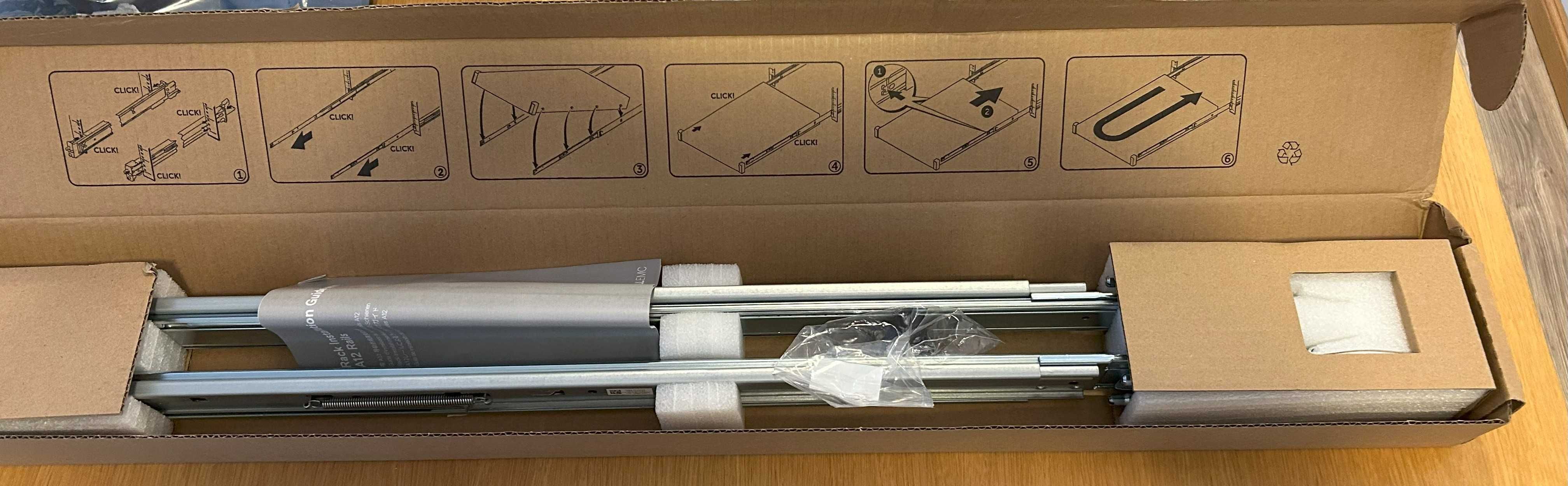 Szyny montażowe Dell R340 R350 XR2 1U 08N0JT