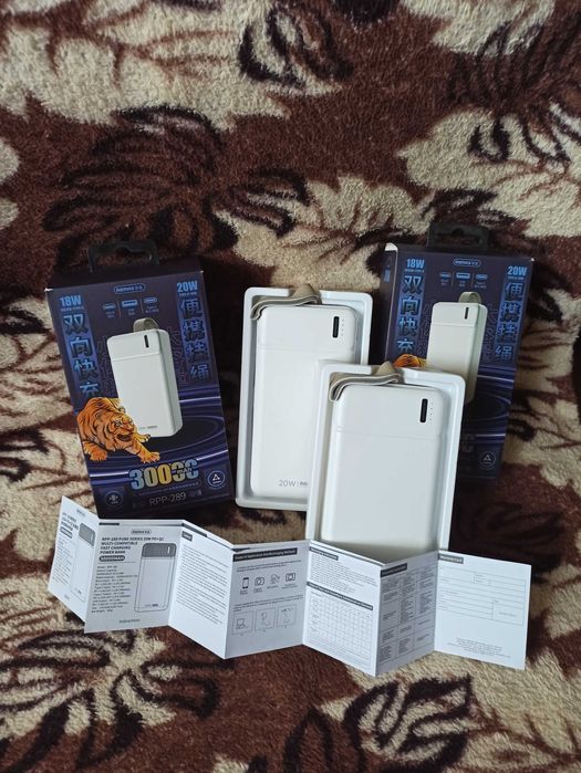 Павербанк remax 30000mah
