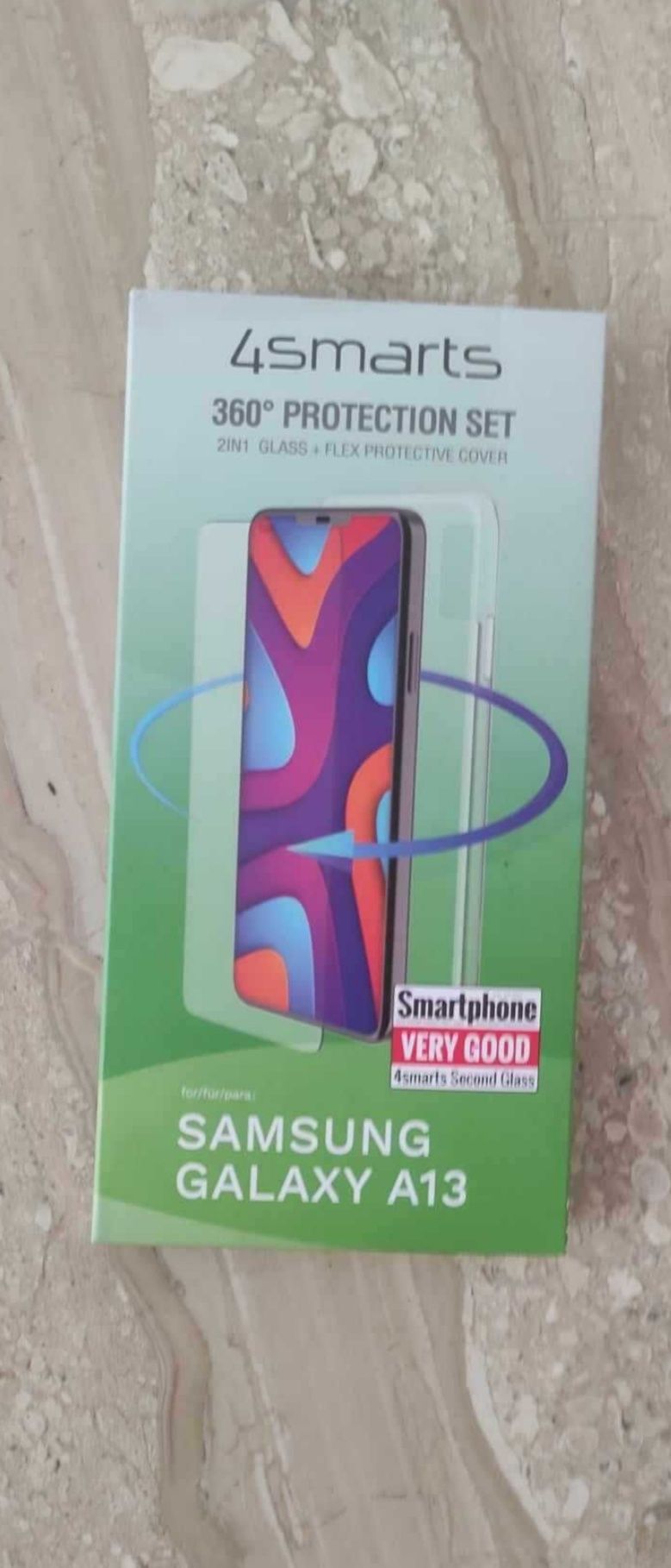 Samsung Galaxy / Apple iPhone Etui bezbarwne i szkło hartowane