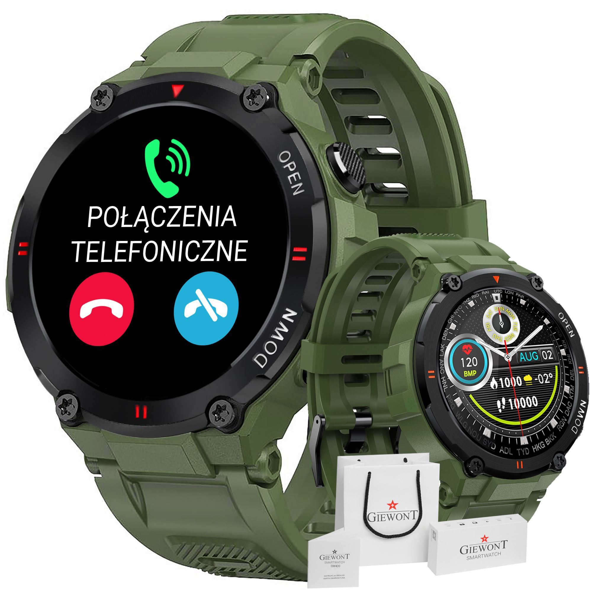 Smartwatch Giewont GW430 w 3 kolorach