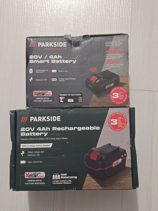 Akumulator bateria parkside performance 4ah 2szt