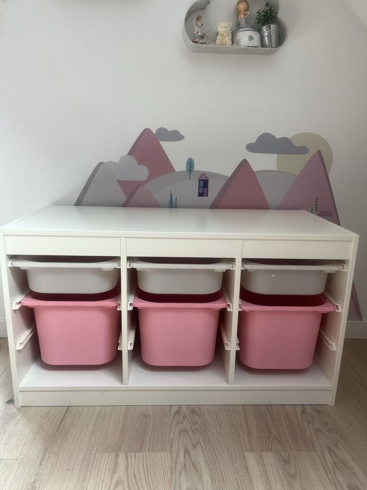 Regal z pojemnikami TROFAST IKEA