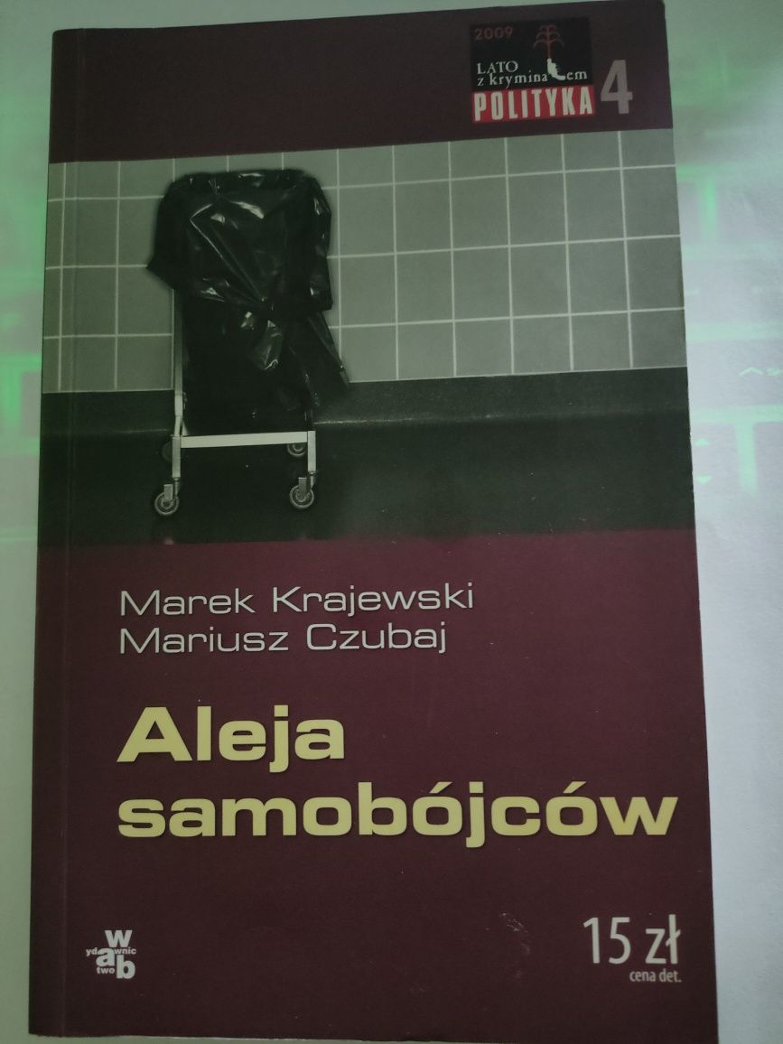 Aleja samobójców Krajewski Czubaj lato z kryminałem 2009