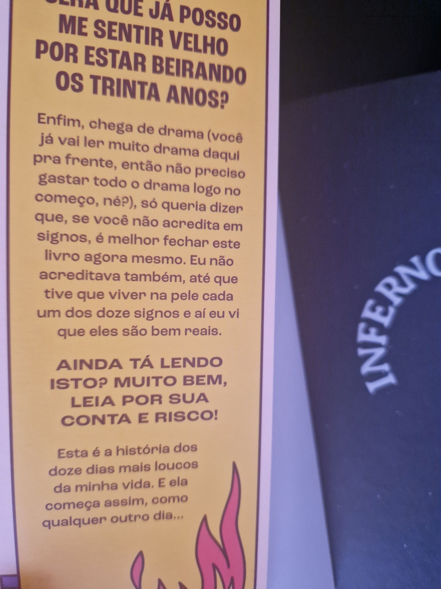 Livro " Inferno Astral" de Victor DiCastro