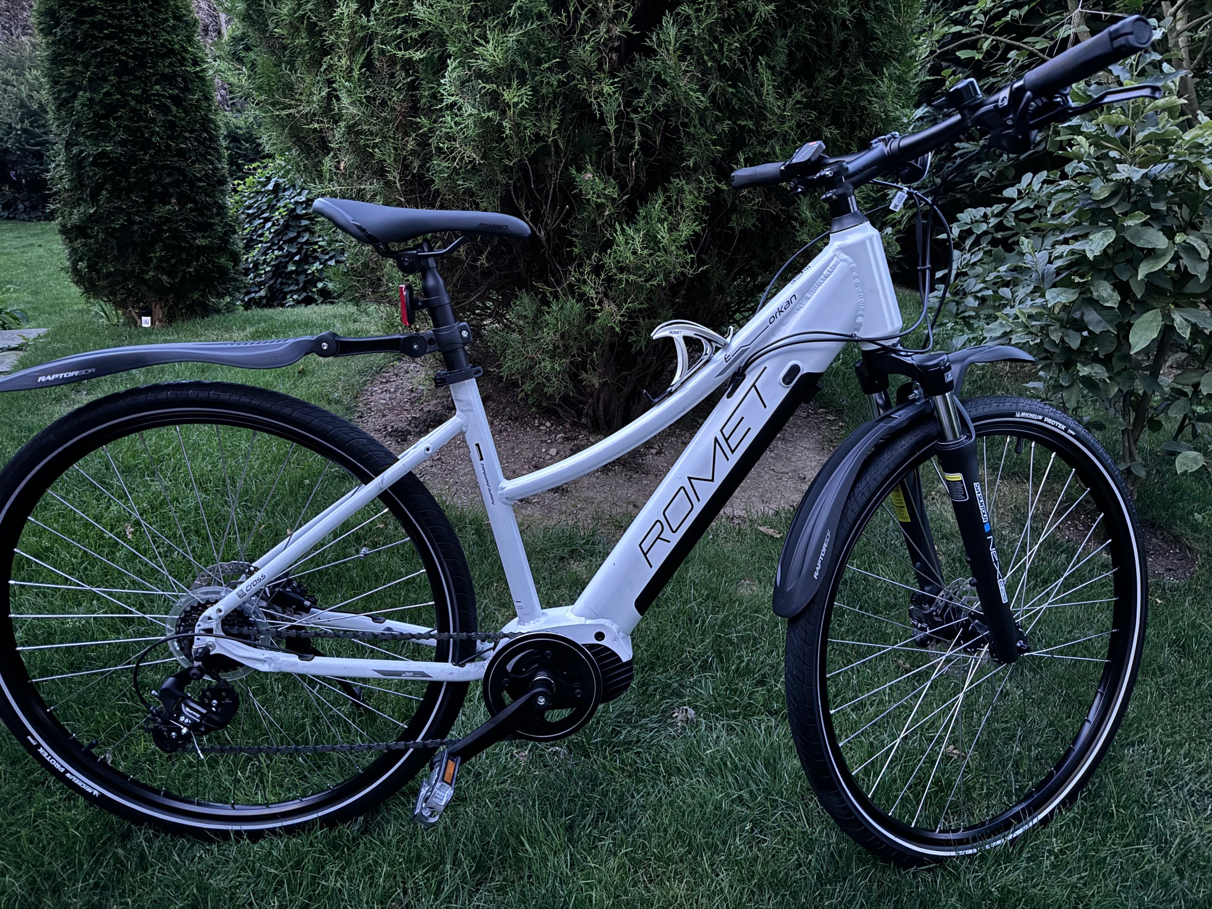 Rower elektryczny Romet Orkan 28” Bafang M300 – mało używany, jak nowy
