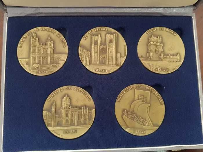 medalhas dos monumentos de lisboa