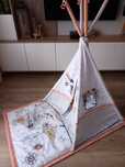 Mata edukacyjna  namiot tippy kinderkraft 3w1