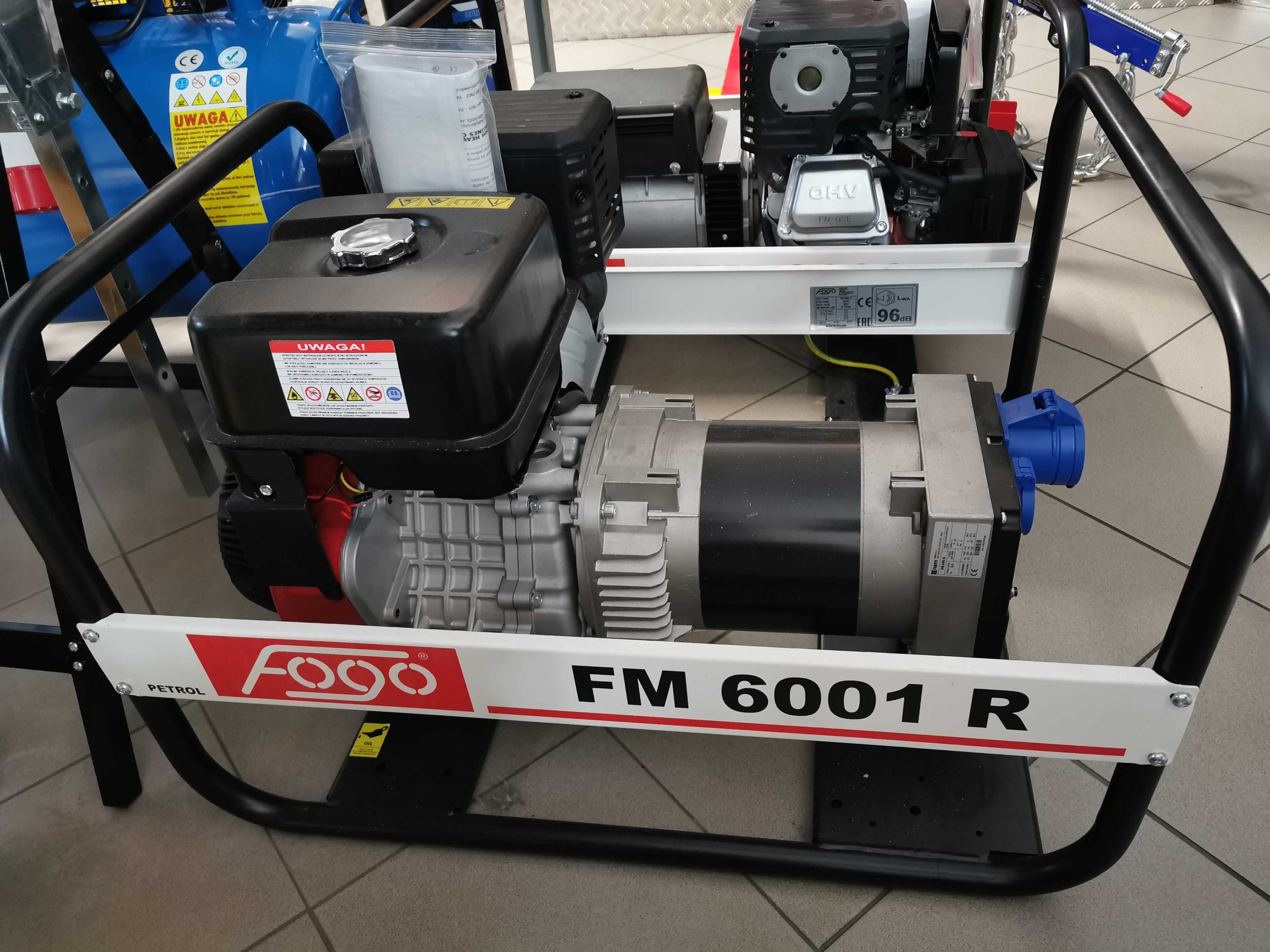 Promocja! Agregat PRĄDOTWÓRCZY Fogo FM6001R 6KW AVR Mitsubishi Pobrani