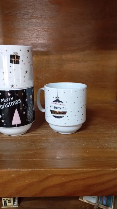 Conjunto de Canecas de Natal