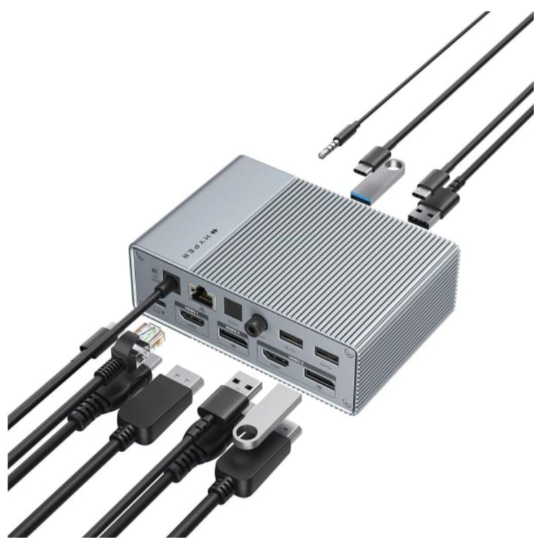 Stacja dokująca Hyper HyperDrive GEN2 15-Port USB-C Docking Station