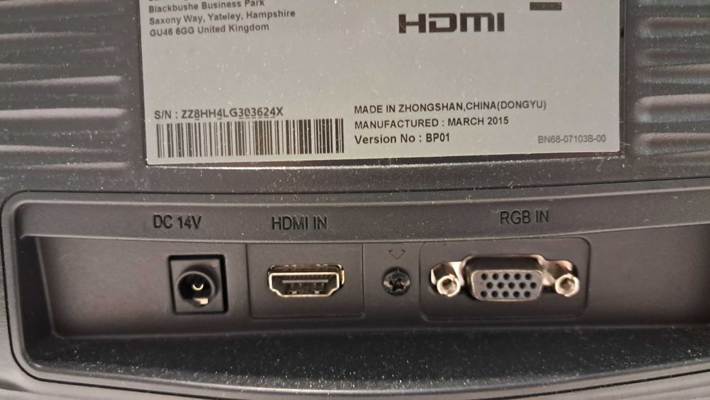 Ecrã 22 polegadas pc