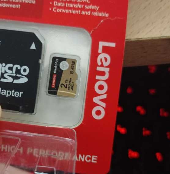 Карта памяти Lenovo Thinkplus microSD pro plus 2048GB Class A2