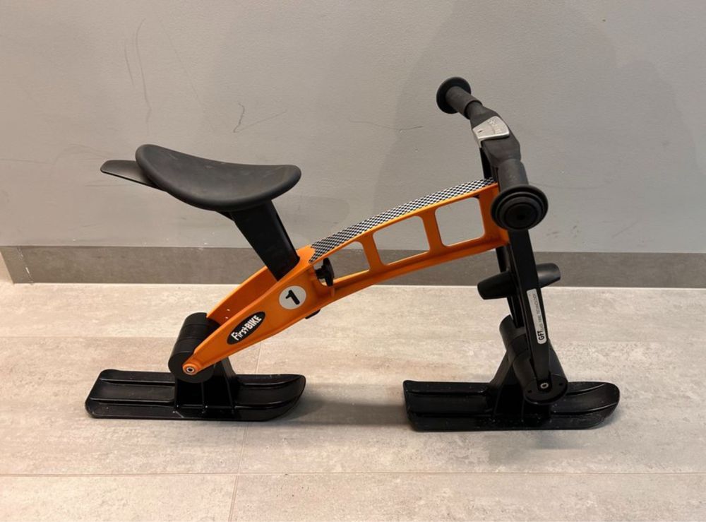 FirstBIKE FAT ORANGE + ski set