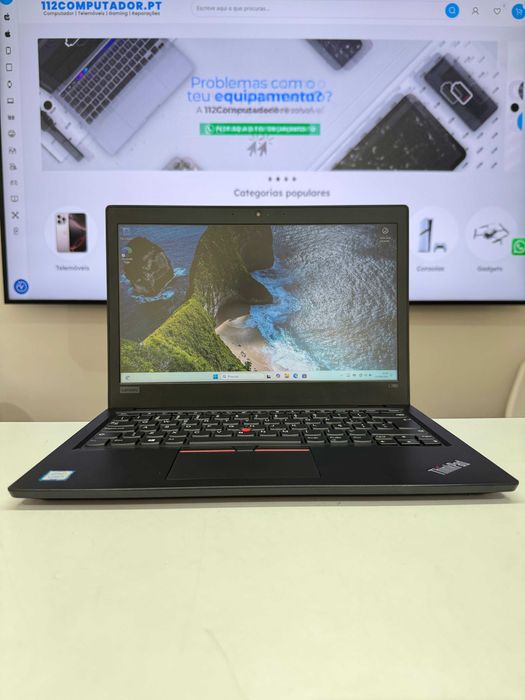 Lenovo ThinkPad L380 i3-8130U 8GB 256GB SSD 13.3″ W11 - Loja Ovar
