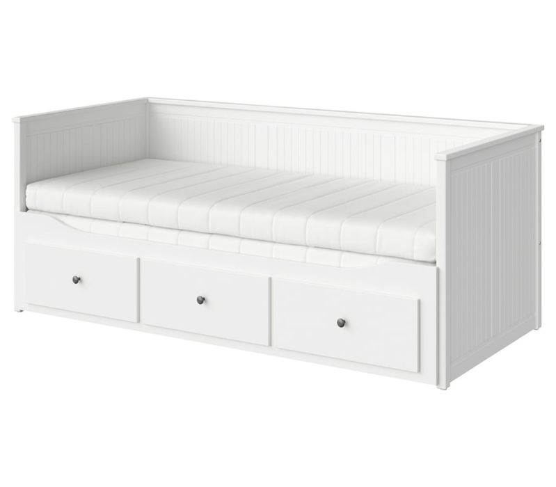 Łóżko rozkładane z materacami