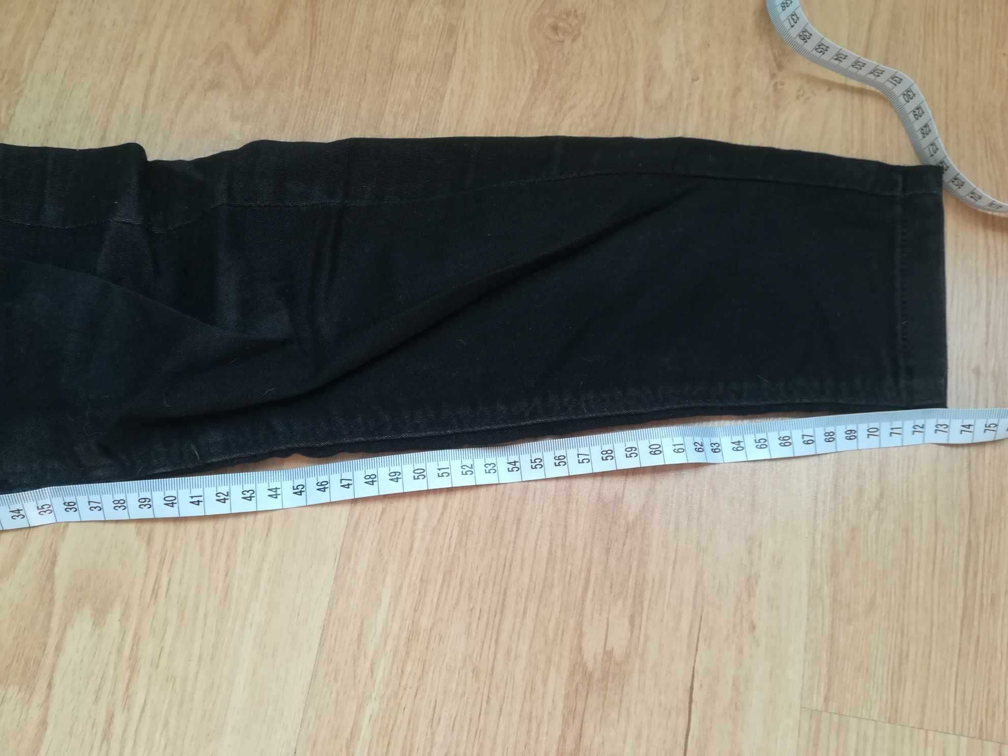 Damskie spodnie jeansowe czarne 36 stan bdb tylko 9 zł