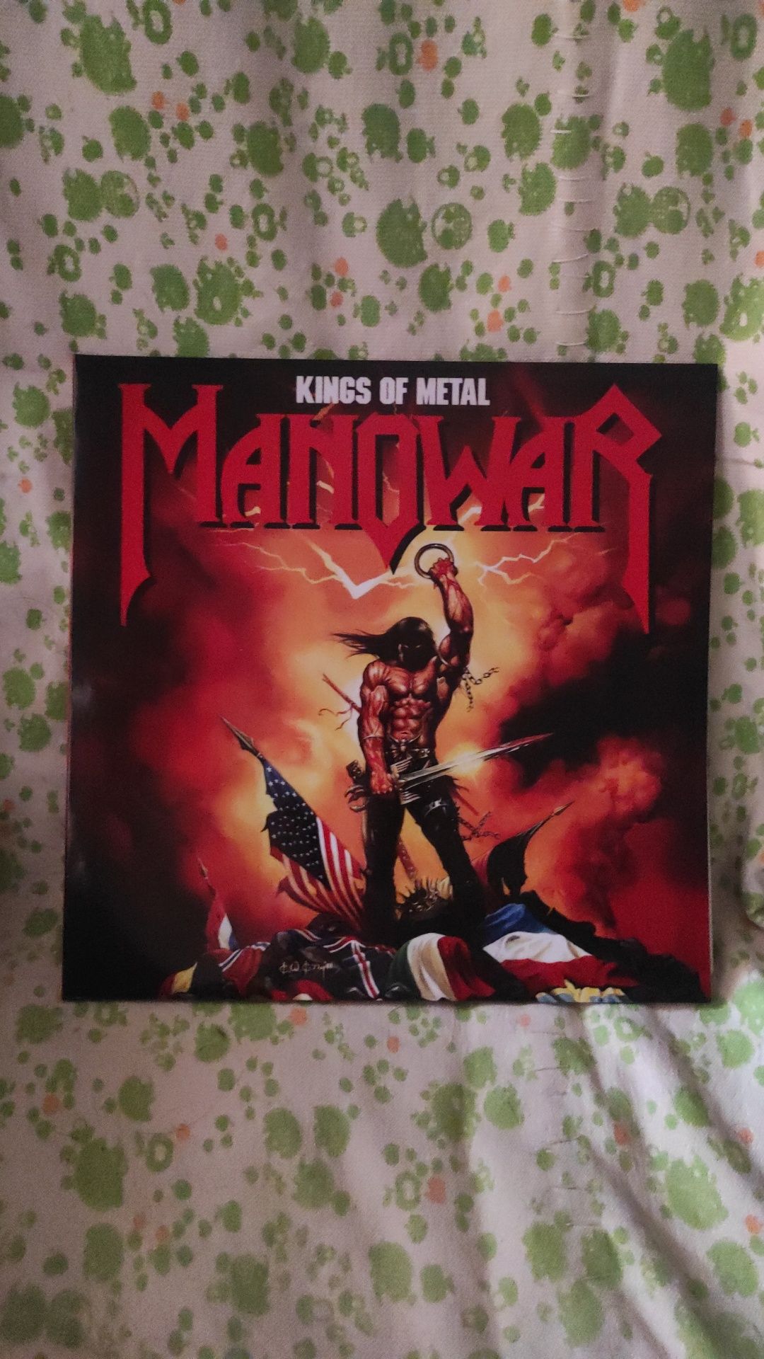 Manowar "kings of metal". 1988.