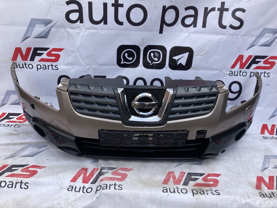 Передній бампер nissan qashqai j10