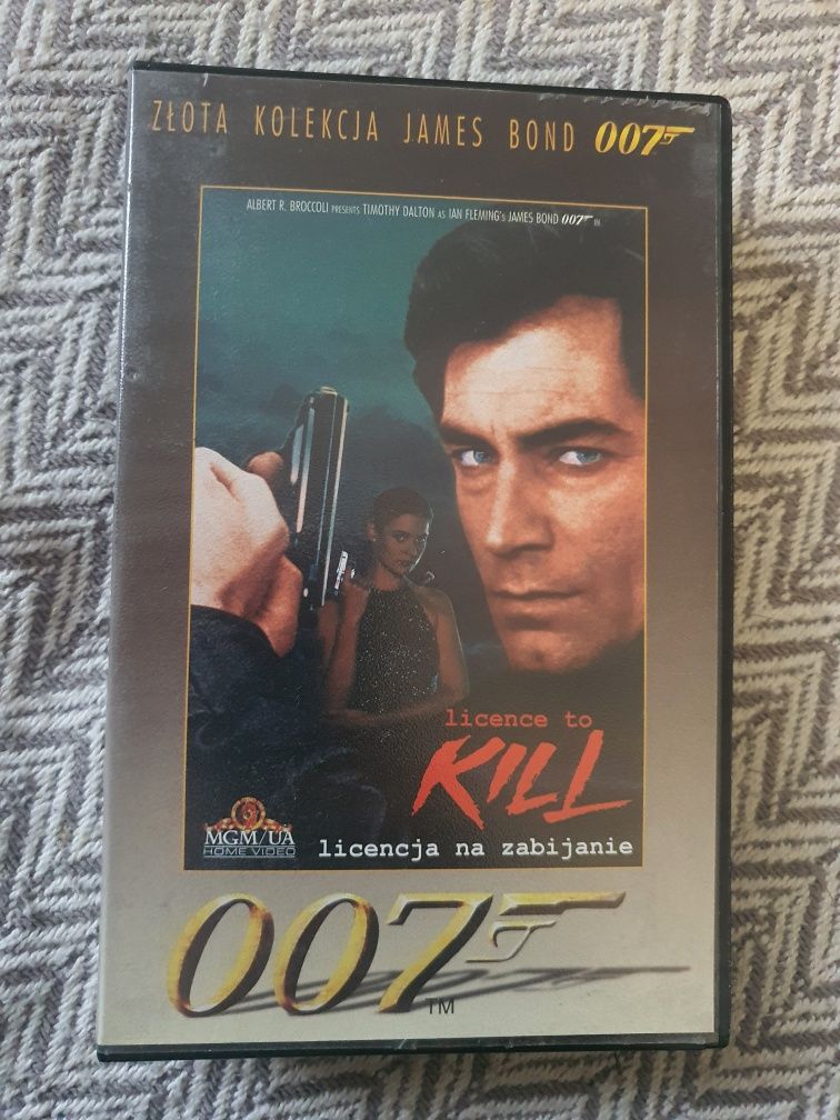 Licencją na zabijanie James Bond VHS