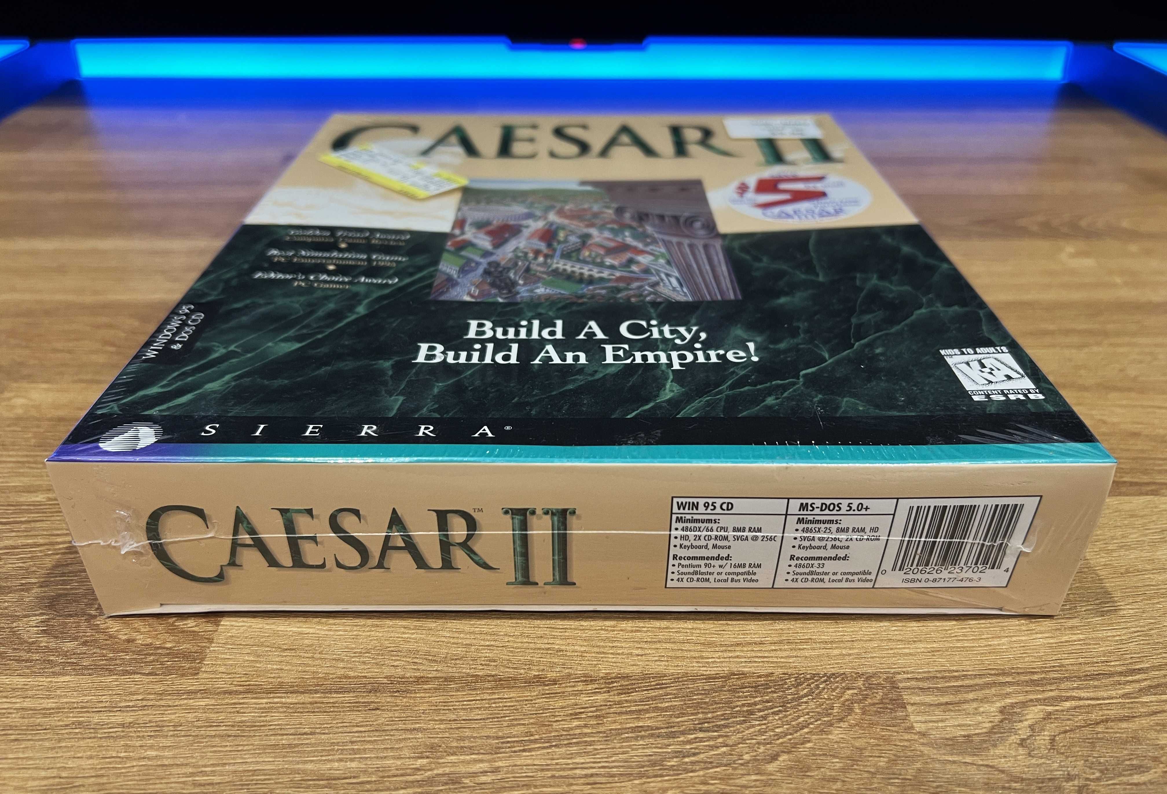 Caesar / Cezar II 2 (PC EN 1995) BIG BOX wydanie USA