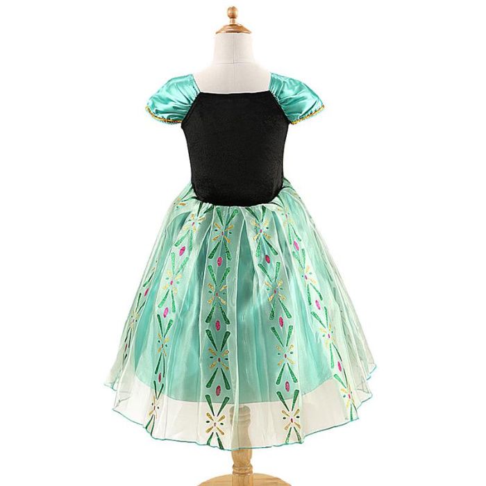 FROZEN - Fantasia Vestido Princesa ANA - NOVO c/ Etiqueta - 4 a 6 anos