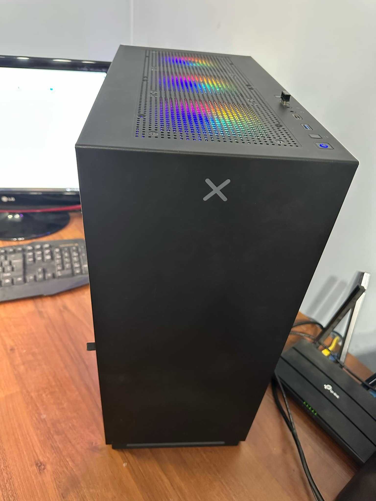 Komputer Gamingowy RGB i5 7400, gtx 1060 6GB, 16gb ram ddr4 ssd +hdd