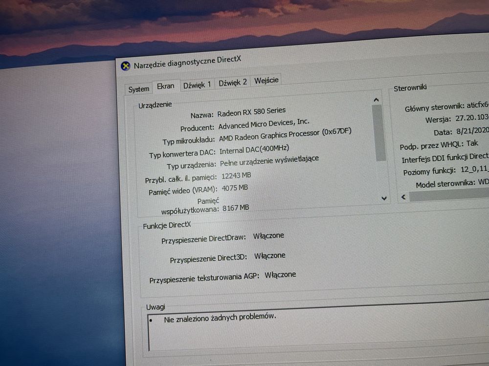 Komputer z monitorem lg