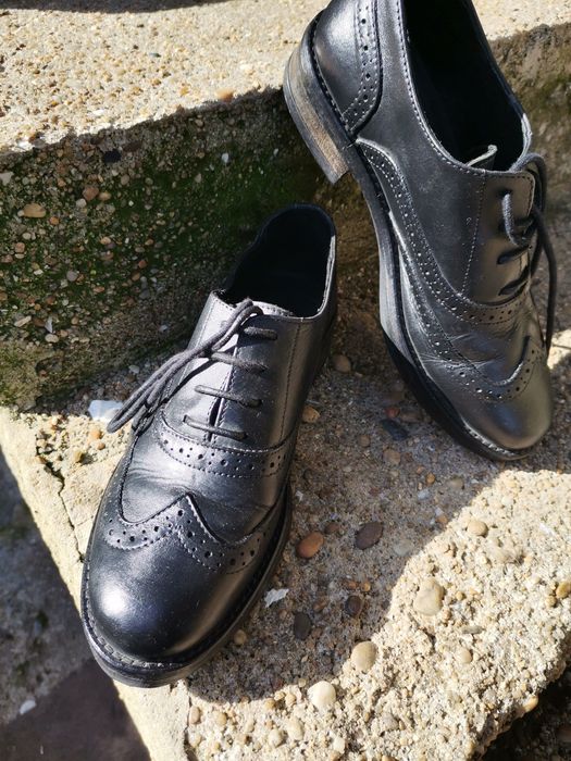 Sapatos de Pele Rucoline