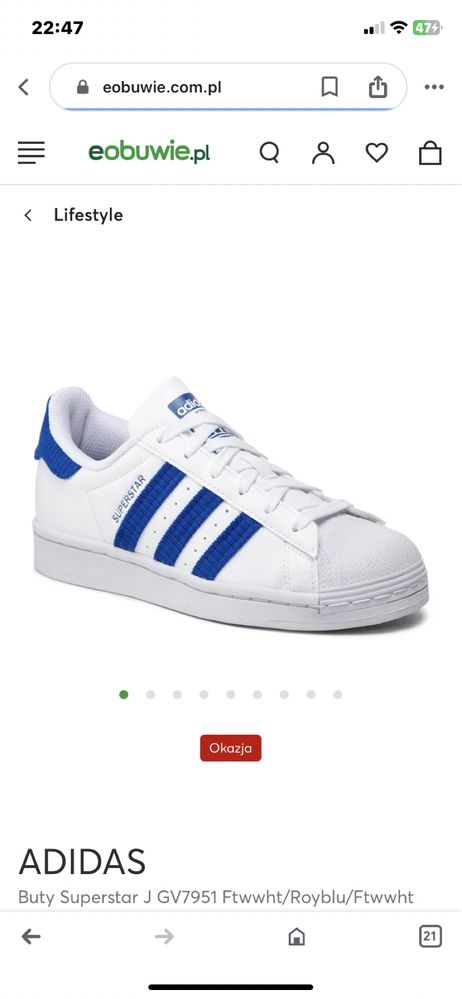 Buty adidas 35.5 stan bardzo dobry