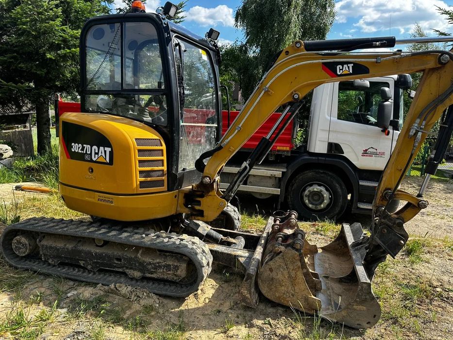 Caterpillar 302.7 DCR  Koparka Cat 302.7 DBR 2019r. Zapraszam!