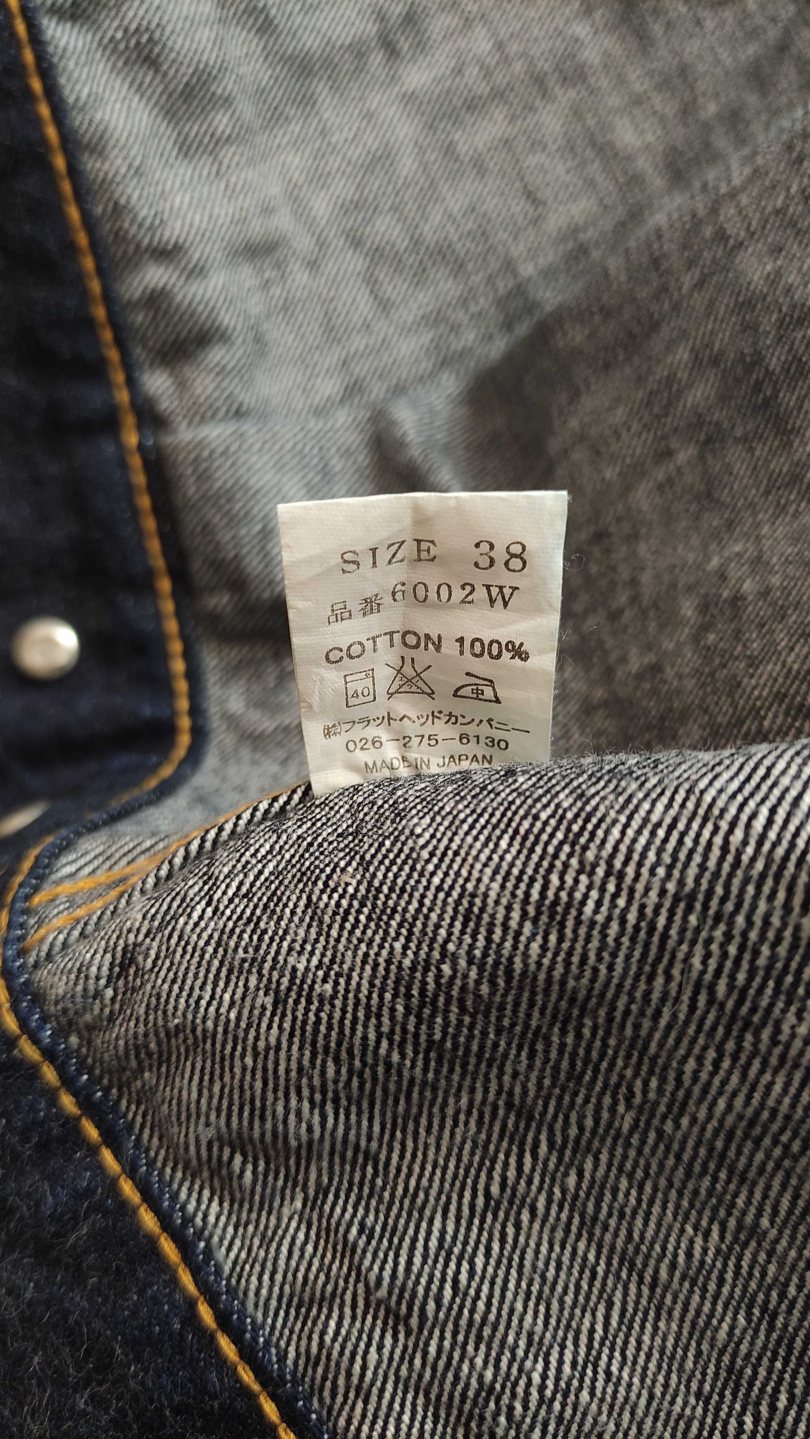 Куртка The Flat Head 6002W selvedge selvage селвидж селвідж