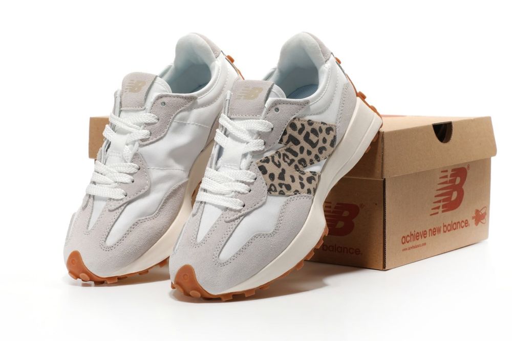 New Balance 327 Leopard Жіночі кросівки нью беланс 327 лаоперд