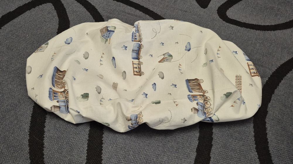 Плед конверт утеплений з бантом, простирадло в люльку, набір для відби