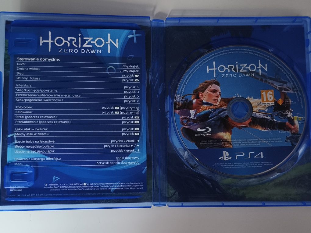 Gra Ps4 Horizon Zero Dawn PL gry PlayStation 4 UFC Mafia Crash Spyro