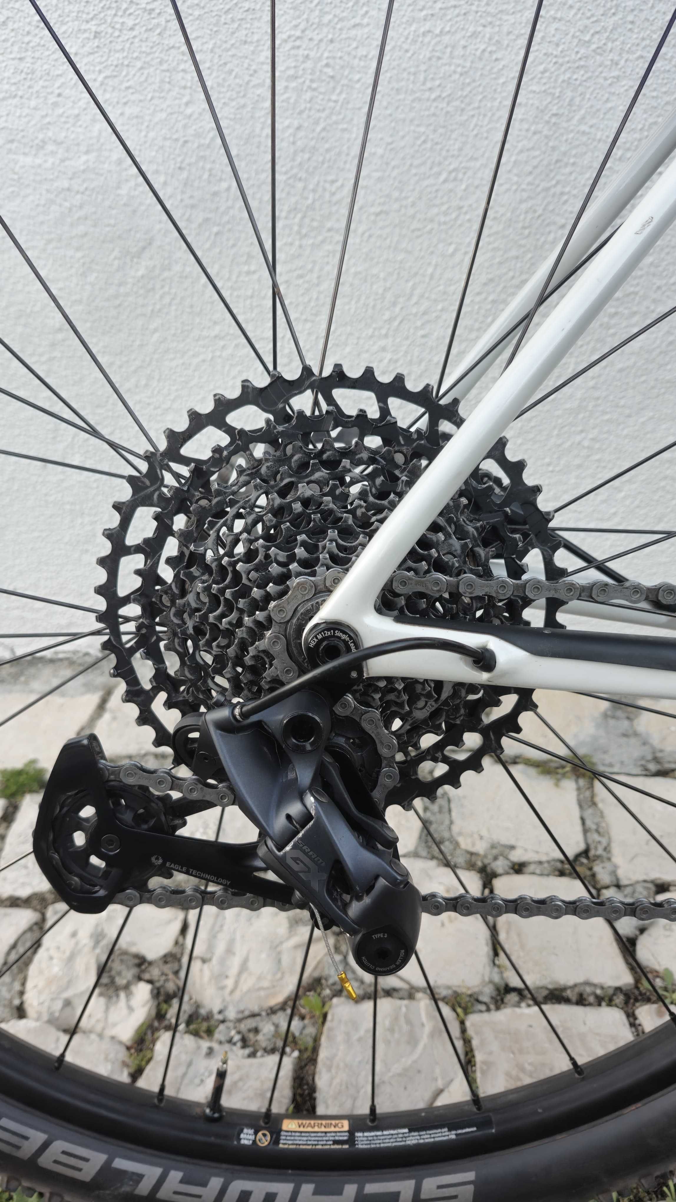 BTT Cannondale Carbon GX Suspensão Fox Bike Nova
