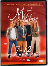 DVD M Jak Miłość - odc. 7 - 12