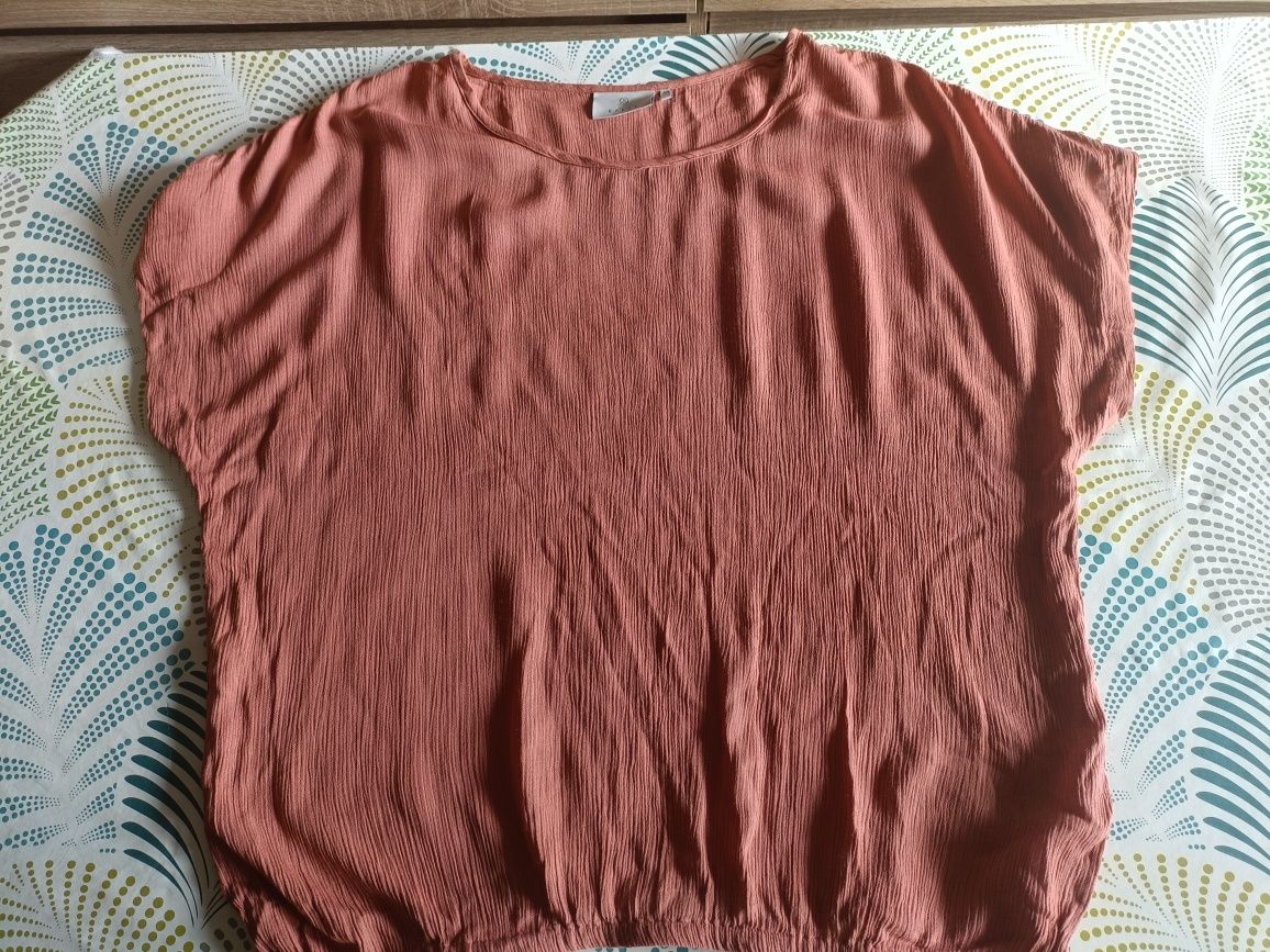 Musliowa bluzka oversize rozmiar L.